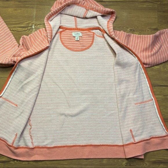 Ll bean Sweater Hoodie Women Size Medium - Picture 3 of 9